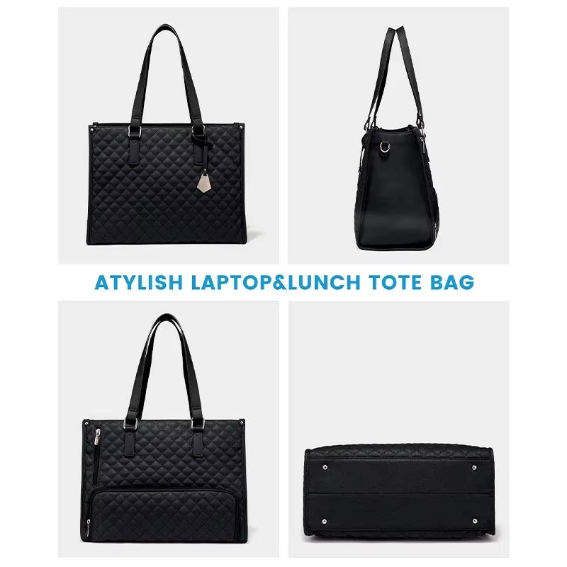 Portable Lunch Tote Bag for Women Multi Purpose Insulated Lunch Shoulder Pouch Makeup Bag Durable Waterproof Travel Bag 2025 New